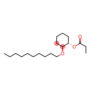 (1S,2S)-2-Decyloxycyclohexanol propionate