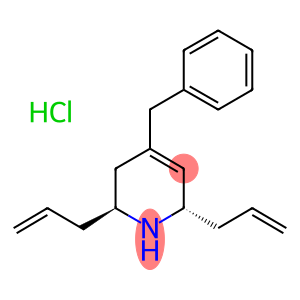 (2S,6S)-2,6-diallyl-4-benzyl-1,2,3,6-tetrahydropyridine hydrochloride