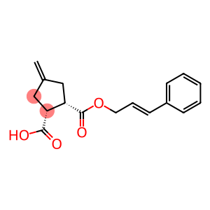 (1S,2R)-4-METHYLENE-CYCLOPENTANE-1,2-DICARBOXYLIC ACID MONO-((E)-3-PHENYL-ALLYL) ESTER