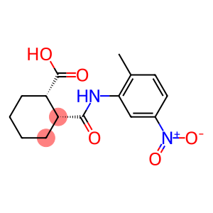 (1S,2R)-2-([(2-METHYL-5-NITROPHENYL)AMINO]CARBONYL)CYCLOHEXANECARBOXYLIC ACID