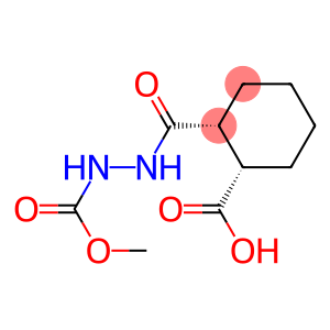 (1S,2R)-2-([2-(METHOXYCARBONYL)HYDRAZINO]CARBONYL)CYCLOHEXANECARBOXYLIC ACID