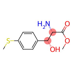 (2S,3R)-3-[4-(Methylthio)phenyl]-3-hydroxy-2-aminopropanoic acid methyl ester