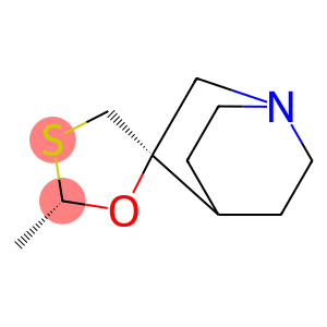 (2S,5R)-2-Methylspiro[1,3-oxathiolane-5,3'-quinuclidine]