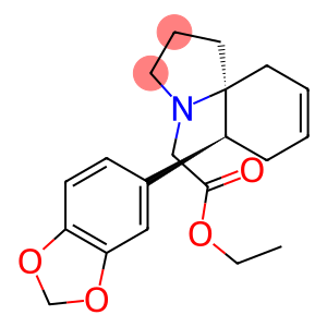 (5S,10S)-10-(1,3-Benzodioxol-5-yl)-1-azaspiro[4.5]dec-7-ene-1-acetic acid ethyl ester