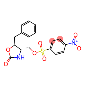 (4S,5S)-5-BENZYL-2-OXO-1,3-OXAZOLIDIN-4-YLMETHYL 4-NITROBENZENESULFONATE