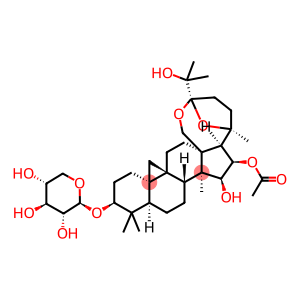 (20S,24S)-16B-ACETOXY-18,24:20,24-DIEPOXY-9,19-CYCLANOSTANE-3B,15B,25-TRIOL-3-O-BETA-D-XYLOPYRANOSIDE