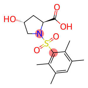 (2S,4R)-4-hydroxy-1-[(2,3,5,6-tetramethylphenyl)sulfonyl]pyrrolidine-2-carboxylic acid