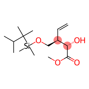 (2S,3R)-2-Hydroxy-3-[[[(1,1,2-trimethylpropyl)dimethylsilyl]oxy]methyl]-4-pentenoic acid methyl ester