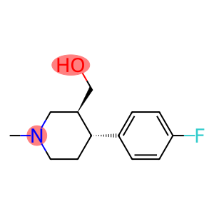 [(3S,4R)-4-(4-fluorophenyl)-1-methylpiperidin-3-yl]methanol