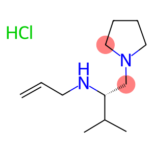 (S)-1-PYRROLIDIN-2-ISOPROPYL-2-N-ALLYL-AMINO-ETHANE HYDROCHLORIDE