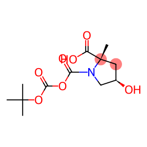 (2S,4R)-1-Boc-2-methyl4-hydroxypyrrolidine-1,2-dicarboxylate