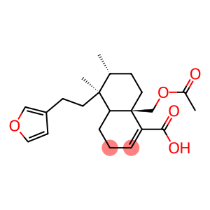 (5S,6R,8AR)-8A-ACETOXYMETHYL-5-(2-FURAN-3-YL-ETHYL)-5,6-DIMETHYL-3,4,4A,5,6,7,8,8A-OCTAHYDRO-NAPHTHALENE-1-CARBOXYLIC ACID