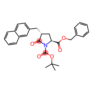 (2S,4R)-BENZYL-BOC-GAMMA-(2-NAPHTHYLMETHYL)-PYROGLUTAMATE