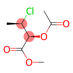 (2S,3R)-2-Acetoxy-3-chlorobutyric acid methyl ester