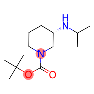 (3S)-3-[(Prop-2-yl)amino]piperidine, N1-BOC protected, tert-Butyl (3S)-3-[(prop-2-yl)amino]piperidine-1-carboxylate, (3S)-1-(tert-Butoxycarbonyl)-3-[(prop-2-yl)amino]piperidine