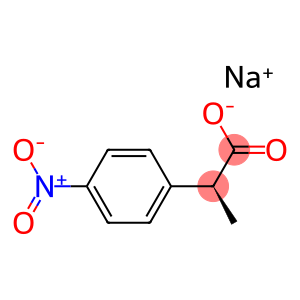 [S,(-)]-p-Nitrohydratropic acid sodium salt