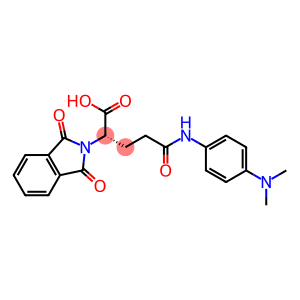 (S)-2-(Phthalimidyl)-5-(p-dimethylaminophenylamino)-5-oxopentanoic acid