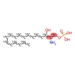 SPHINGOSINE, D-ERYTHRO-1-PHOSPHATE, [14C]