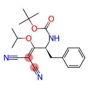 [(S)-3-Phenyl-2-[(tert-butoxycarbonyl)amino]-1-isopropoxypropylidene]malononitrile