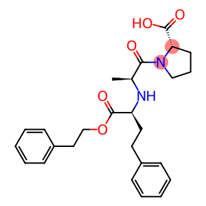 (S)-1-[N-[3-Phenyl-1-[(phenylethoxy)carbonyl]propyl]-L-alanyl]-L-proline