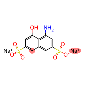 sodium 5-amino-4-hydroxy-7-sulfonaphthalene-2-sulfonate