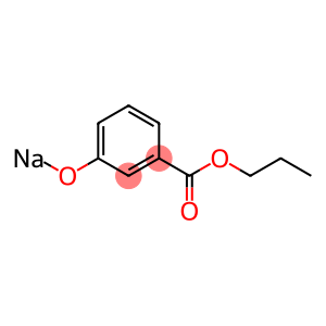 3-(Sodiooxy)benzoic acid propyl ester