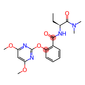 (2S)-N,N-DIMETHYL-2-[2-[(4,6-DIMETHOXYPYRIMIDIN-2-YL)OXY]BENZAMIDO]BUTANAMIDE