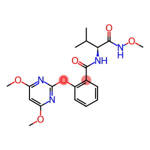 (2S)-N-METHOXY-2-[2-[(4,6-DIMETHOXYPYRIMIDIN-2-YL)OXY]BENZAMIDO]-3-METHYLBUTYRAMIDE