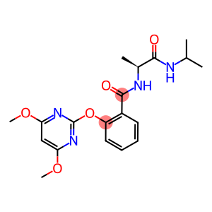 (2S)-N-ISOPROPYL-2-[2-[(4,6-DIMETHOXYPYRIMIDIN-2-YL)OXY]BENZAMIDO]PROPIONAMIDE