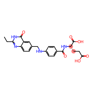 (2S)-2-[4-[N-[(3,4-Dihydro-2-ethyl-4-oxoquinazolin)-6-ylmethyl]amino]benzoylamino]glutaric acid