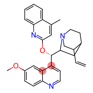 (9S)-6'-Methoxy-9-[(4-methylquinolin-2-yl)oxy]cinchonan