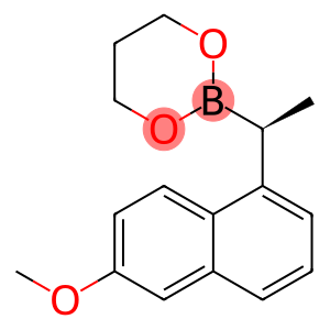 2-[(S)-1-(6-Methoxy-1-naphtyl)ethyl]-1,3,2-dioxaborinane