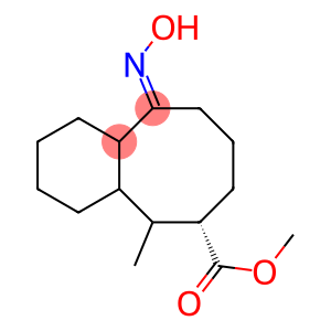 (6S)-5-Methyl-10-(hydroxyimino)dodecahydrobenzocyclooctene-6-carboxylic acid methyl ester