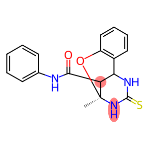 (9S)-9-methyl-N-phenyl-11-thioxo-8-oxa-10,12-diazatricyclo[7.3.1.0~2,7~]trideca-2,4,6-triene-13-carboxamide