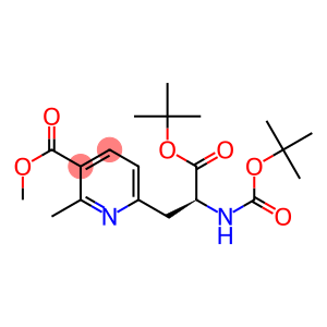 (S)-methyl 6-(3-tert-butoxy-2-(tert-butoxycarbonylamino)-3-oxopropyl)-2-methylnicotinate