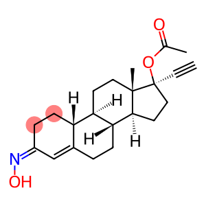 (17S)-3-(Hydroxyimino)-17-ethynylestr-4-en-17-ol 17-acetate