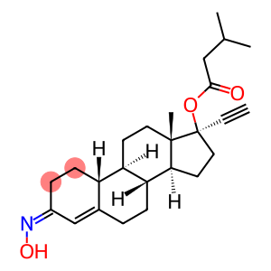 (17S)-3-(Hydroxyimino)-17-ethynylestr-4-en-17-ol 17-isovalerate