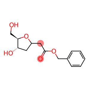 4-(S)-HYDROXY-5-(R)-(HYDROXYMETHYL) TETRAHYDROFURYLACETIC ACID, BENZYL ESTER