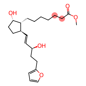 (9S,13E,15S)-9,15-Dihydroxy-17-(2-furanyl)-18,19,20-trinorprost-13-en-1-oic acid methyl ester