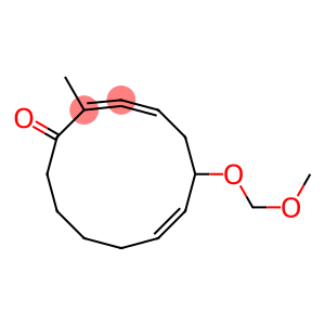 (2S,7E)-2-Methyl-6-(methoxymethoxy)-2,3,7-cyclododecatrien-1-one