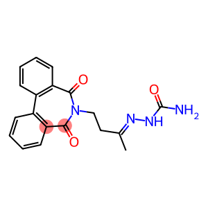 6-(3-Semicarbazonobutyl)-5H-dibenz[c,e]azepine-5,7(6H)-dione