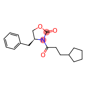 (S)-3-(3-CYCLOPENTYL-1-OXOPROPYL)-(1-PHENYLMETHYL)-2-OXAZOLIDINONE