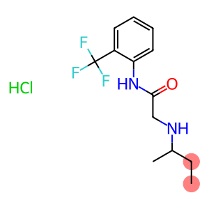 2-(SEC-BUTYLAMINO)-N-[2-(TRIFLUOROMETHYL)PHENYL]ACETAMIDE HYDROCHLORIDE