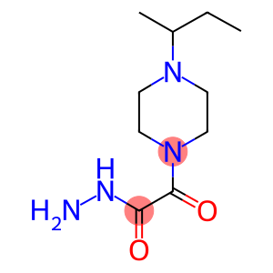 (4-SEC-BUTYL-PIPERAZIN-1-YL)-OXO-ACETIC ACID HYDRAZIDE