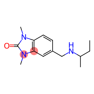 5-((SEC-BUTYLAMINO)METHYL)-1,3-DIMETHYL-1,3-DIHYDRO-2H-BENZIMIDAZOL-2-ONE