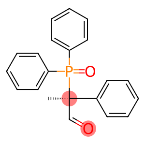 (S)-2-(Diphenylphosphinyl)-2-methyl-2-phenylacetaldehyde