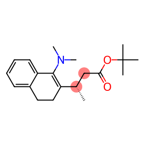 (3S)-3-[[1-(Dimethylamino)-3,4-dihydronaphthalen]-2-yl]butyric acid tert-butyl ester