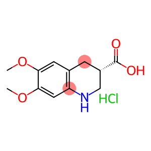 (S)-(-)-6,7-Dimethoxy-1,2,3,4-tetrahydroisoquinoline-3-carboxylic Acid Hydrochloride