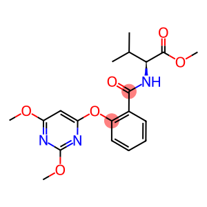 (2S)-2-[2-[(2,6-DIMETHOXYPYRIMIDIN-4-YL)OXY]BENZAMIDO]-3-METHYLBUTANOIC ACID, METHYL ESTER