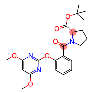 (2S)-1-[2-[(4,6-DIMETHOXYPYRIMIDIN-2-YL)OXY]BENZOYL]PYRROLIDINE-2-CARBOXYLIC ACID, TERT-BUTYL ESTER